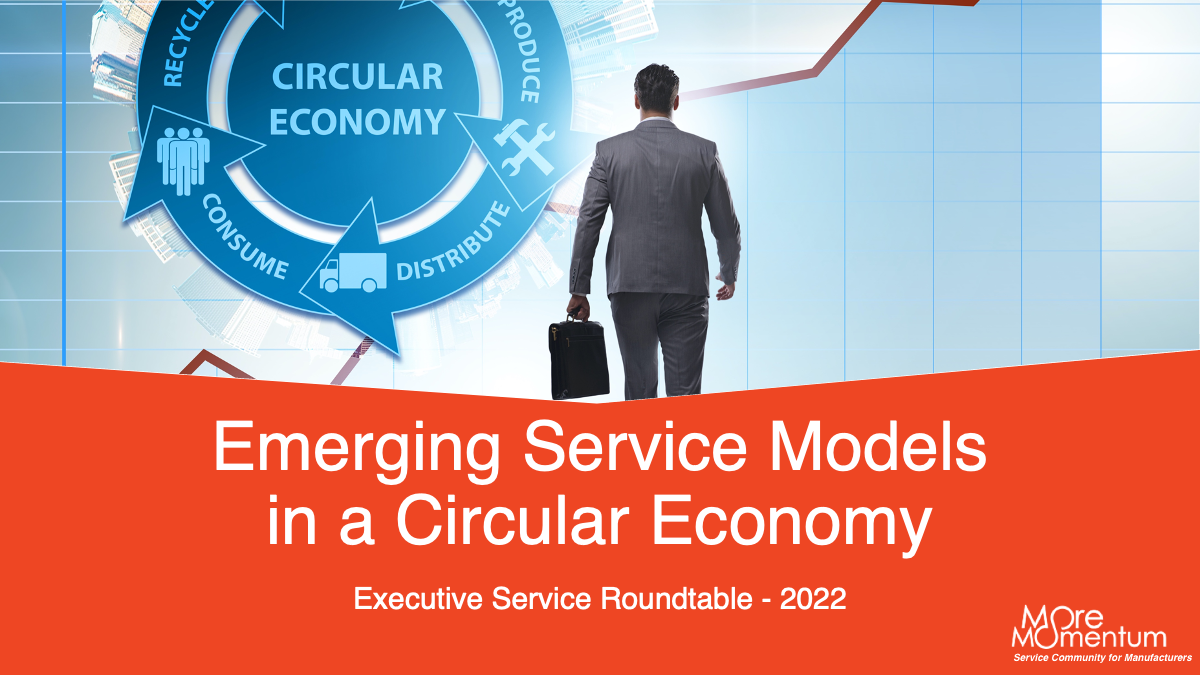 Emerging Service Models Circular Economy