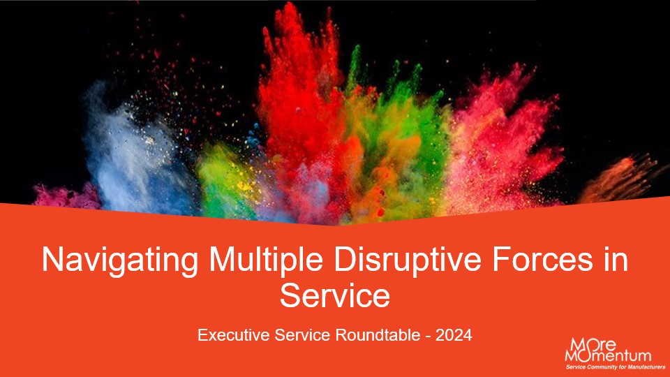 Navigating Multiple Disruptive Forces in Service 