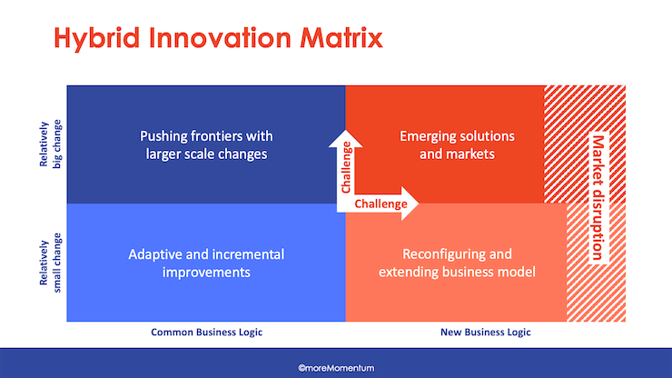 Hybrid Innovation Matrix to succeed with digital services