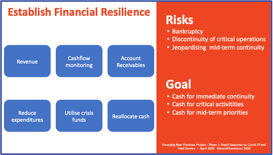 Establish Financial Resilience during Covid-19